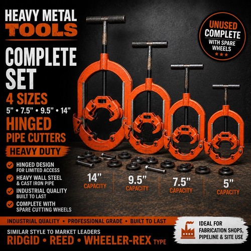 Heavy metal tools hinged pipe - tools,