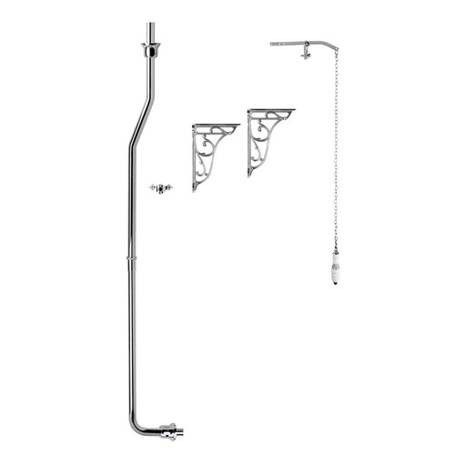 High level toilet pan flush - toilet,